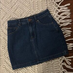 Forever 21 Blue Mini Pencil Skirt Casual